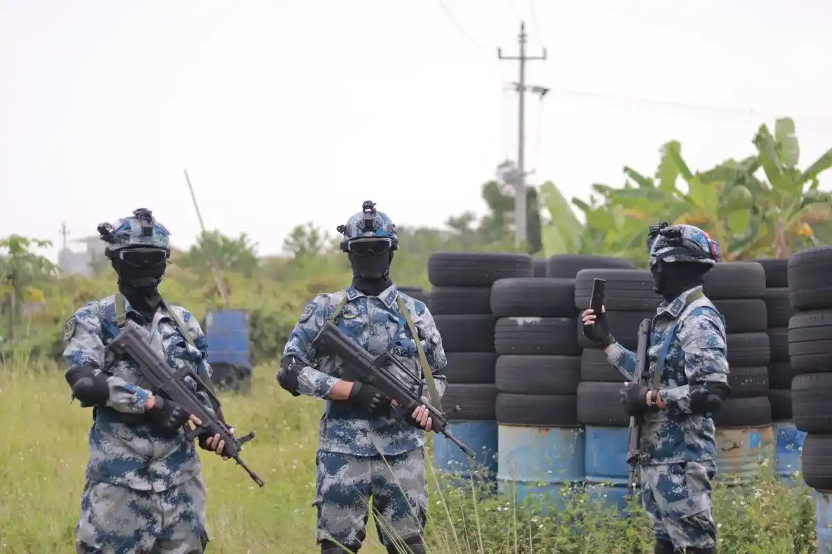 你们想要的帅气兵哥哥照片来啦