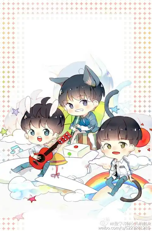 tfboys 真心话太冒险 cr.微博@数学老师女儿的朋友