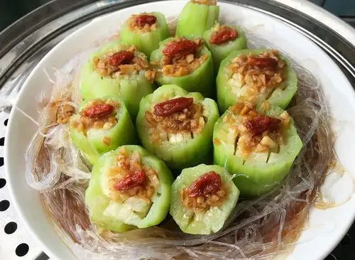 蒜蓉粉丝蒸丝瓜