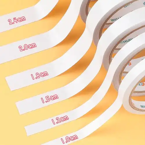 创易强力双面胶高粘度学生用手工胶带强力海绵两面胶纸胶带固定墙面易