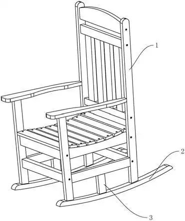一种户外摇椅的制作方法