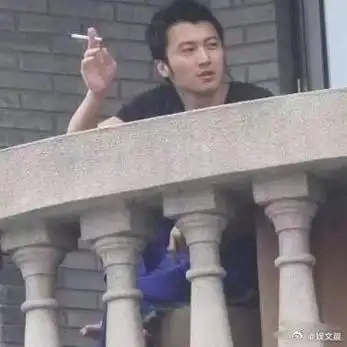 谢霆锋抽烟的样子真的好帅啊!