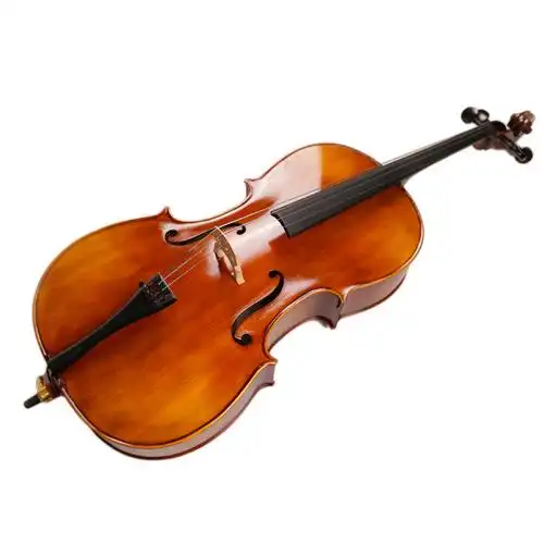 实木哑光平流行专业手工大提琴 tl012