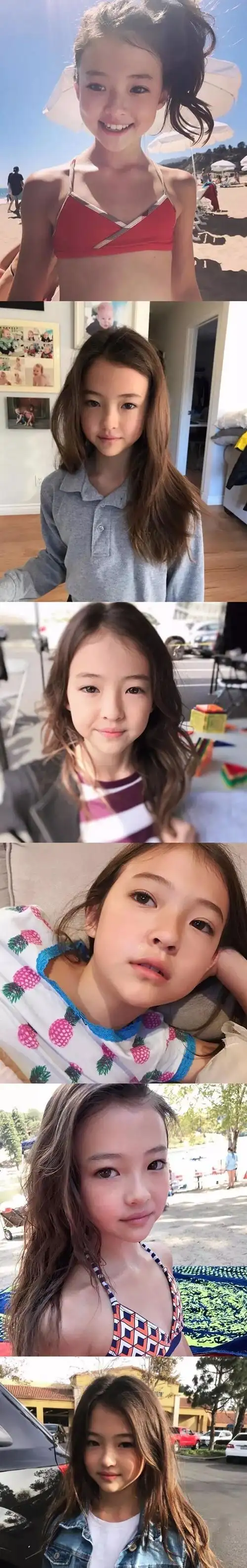 韩德混血儿ellagross . 08年的小天使