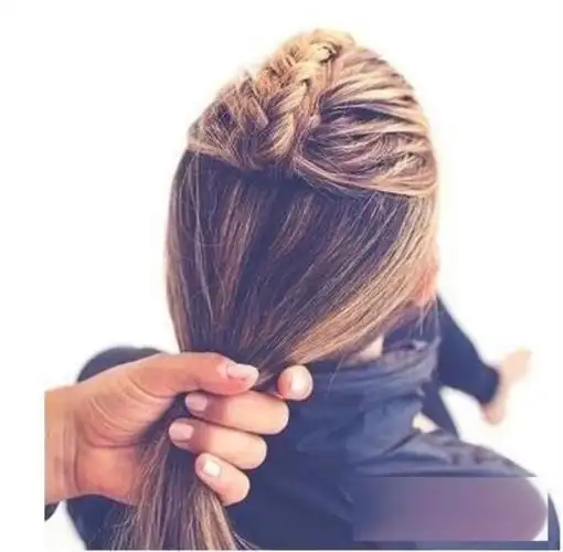 小辫子发型扎法教你编清爽简单辫子发型步骤图解