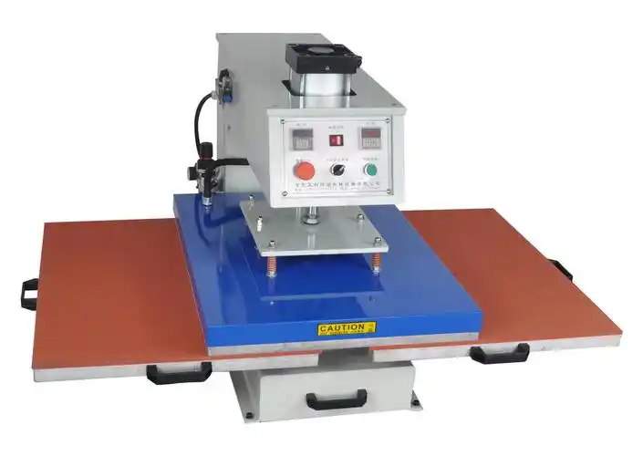 下滑式 直销双工位烫印机 平面压烫机 t恤烫画机 丝网印刷设备