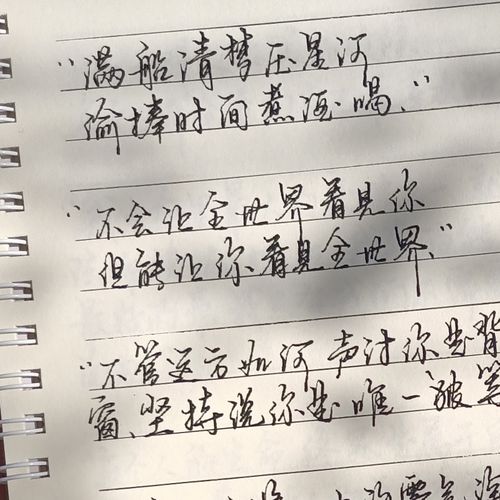 意林手写行楷行书字帖女生字体漂亮硬笔练字帖钢笔书法临摹描写本