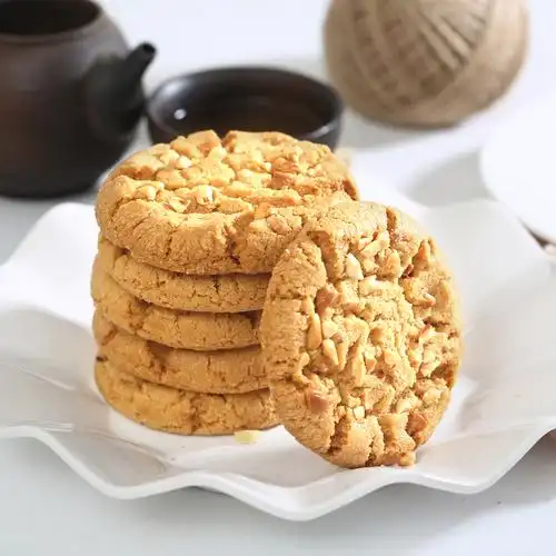 大妈手工花生桃酥饼干江西特产传统糕点零食酥性饼干