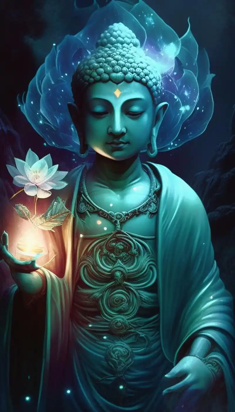 佛祖拈花一笑,万千佛法微妙  #人生是一场修行 #图文伙伴计 - 抖音