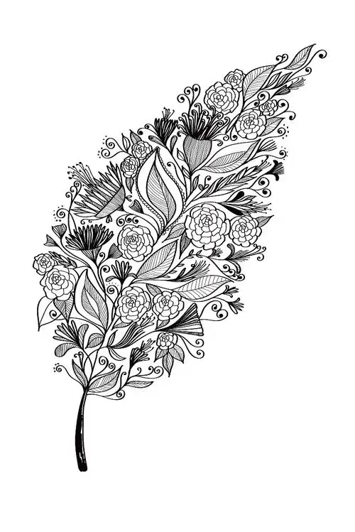 ai矢量装饰风格线条画|平面|图案|joseph_issac_原创作品-站酷zcool