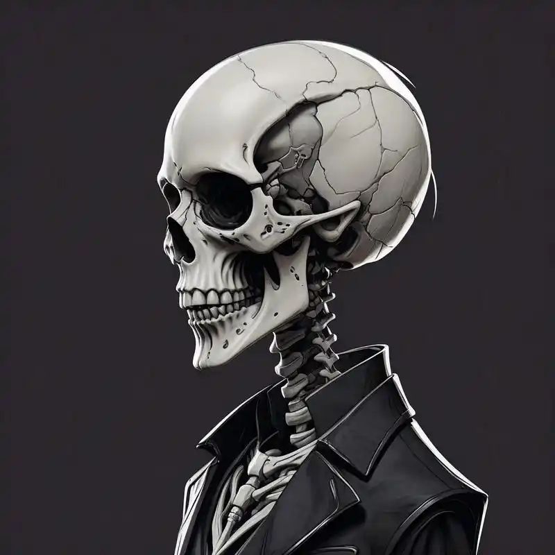 99今天给大家带来一组超酷的骷髅头像,简直不要太帅!