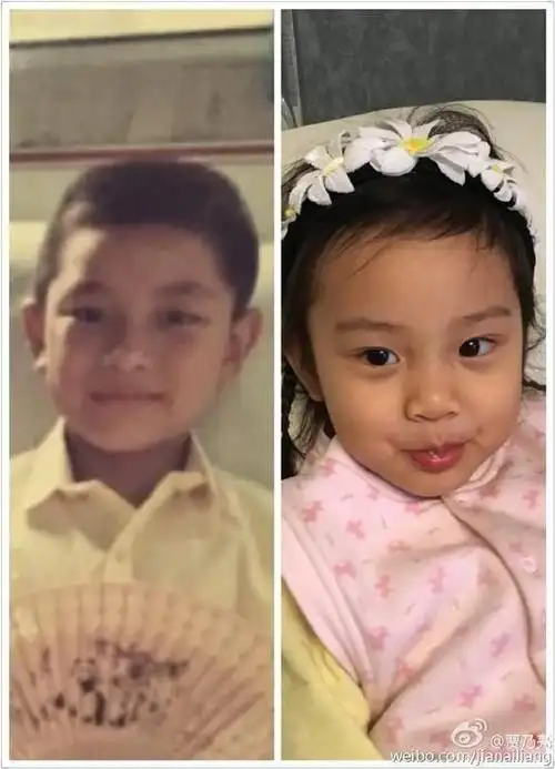 贾乃亮小时候还真的看不出来以后有变为帅哥的潜质啊哈哈哈哈.