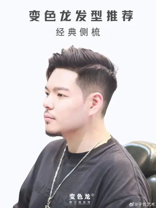 剪对了会更帅  剪对了只会更帅,可以帅到犯规~  适合方脸圆脸的男生