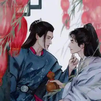 你身上有光 我抓来看看_山河令浪浪钉温客行周子舒古风绘画作品