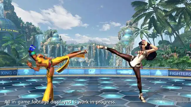 拳皇14放出全新截图爆乳黑丝福利多