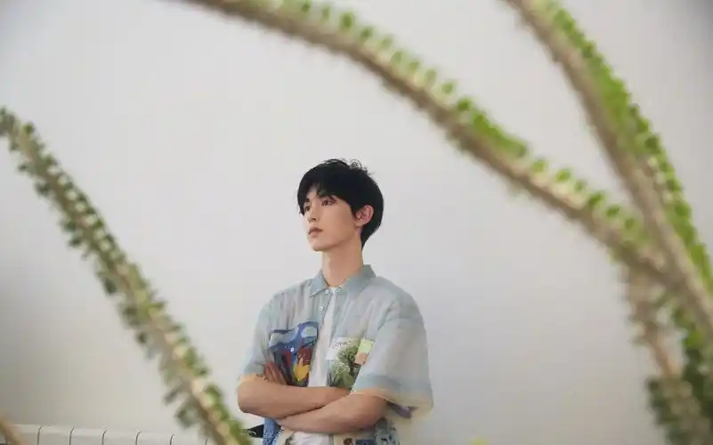 郭俊辰清新帅气夏日写真图片