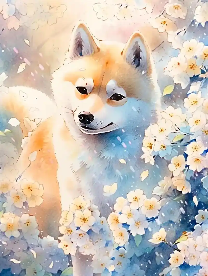 萌化了.a dog,blue eyes, dreamy an - 抖音