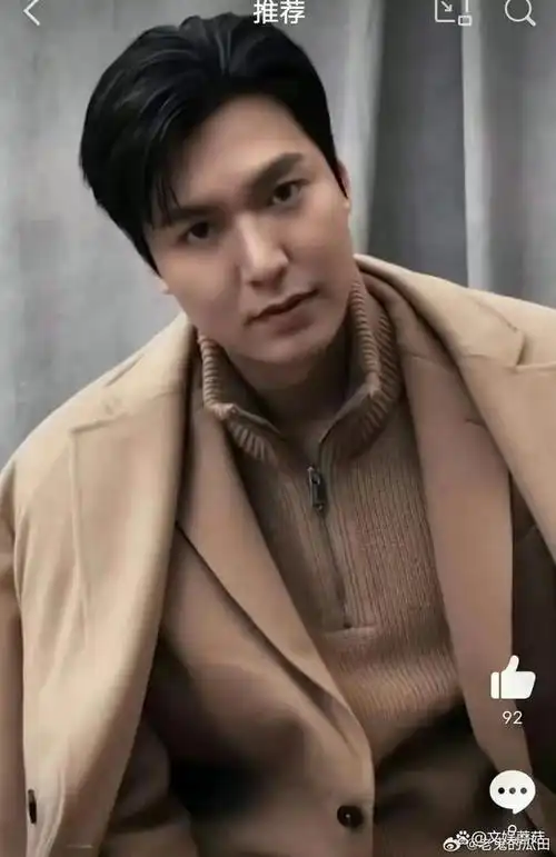 你印象中的韩国明星李敏镐长什么样子?你还记得么?