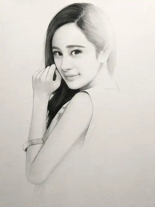 京美考画室教你素描画杨幂