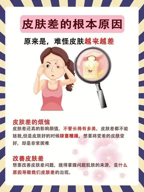 肌肤好与坏在于是否了解自身的皮肤问题