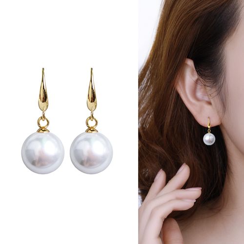 特价18k金珍珠耳坠