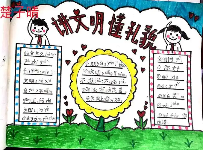 《讲文明 懂礼貌》