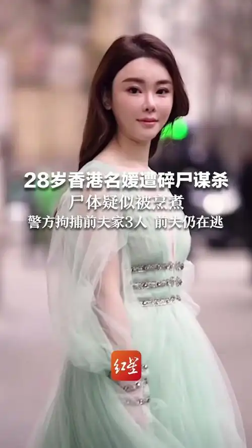 28岁香港名媛遭碎尸谋杀 尸体疑似被烹煮 警方拘捕前夫家3人 前夫仍