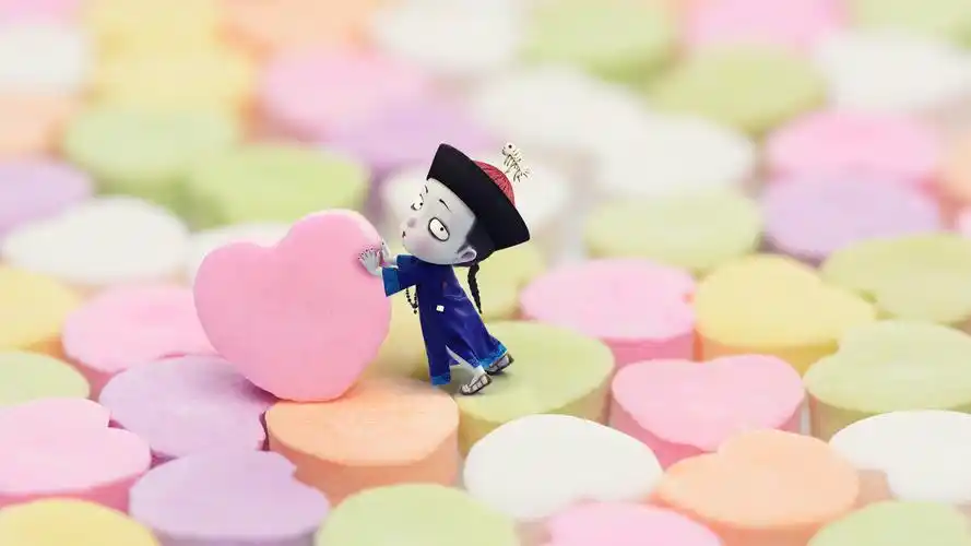 小僵尸,小僵尸图片,小僵尸表情,万圣节,糖果,鬼脸,暖萌,小僵尸壁纸