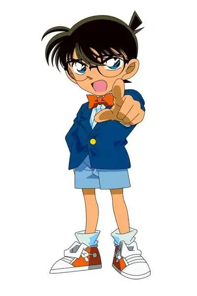 全身柯南简笔画柯南简笔画名侦探柯南简笔画绘制步骤教程图柯南图片