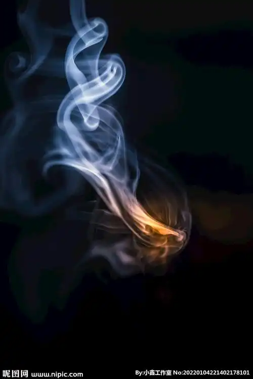 一缕轻烟图片