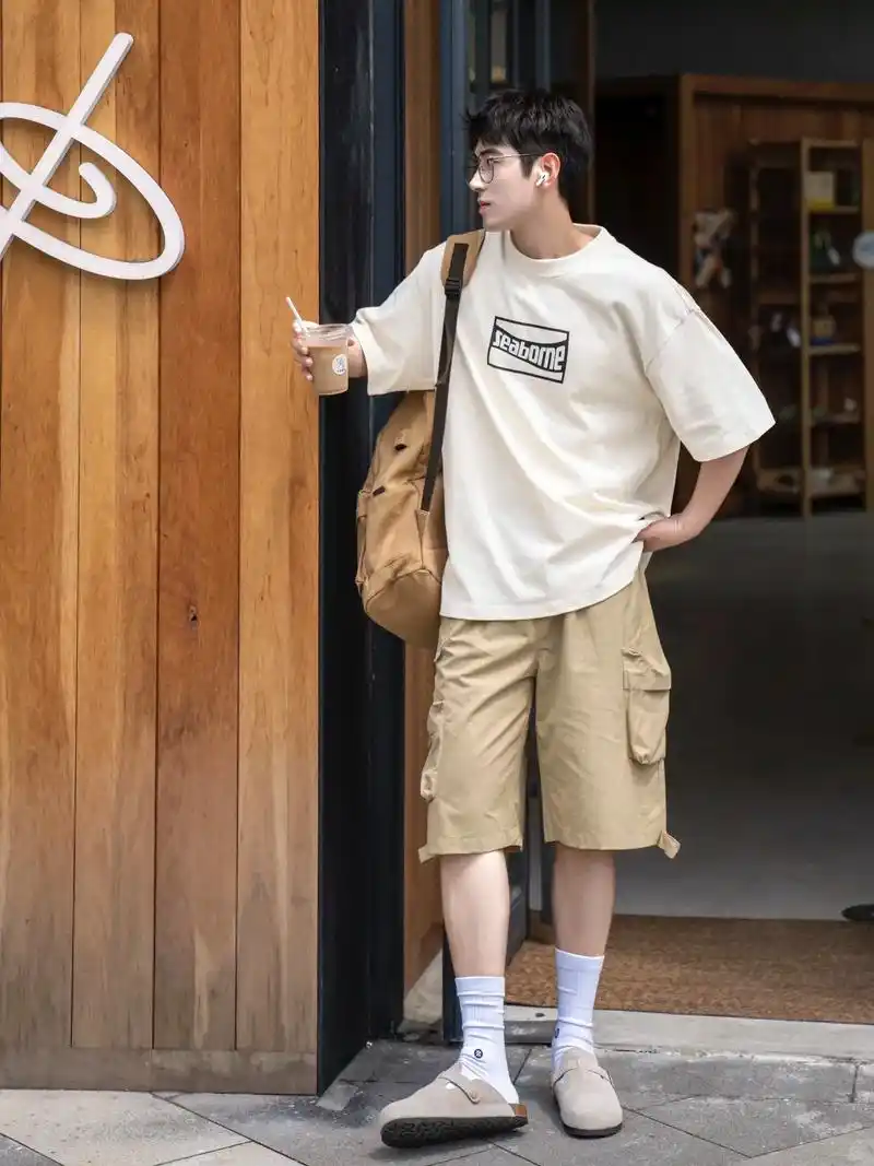 96夏日ootd|一套"干干净净"的男生穿搭!9078 — 96夏天你好!