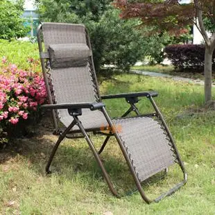 自产 折叠躺椅 午休躺椅 特斯林躺椅 休闲躺椅 钢管加厚