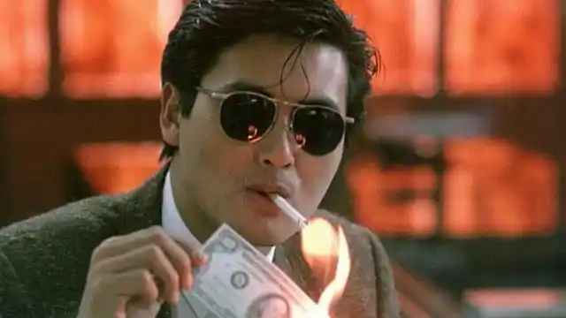 吸嗨情歌:《西海情歌》搞笑版,周润发经典抽烟镜头集锦