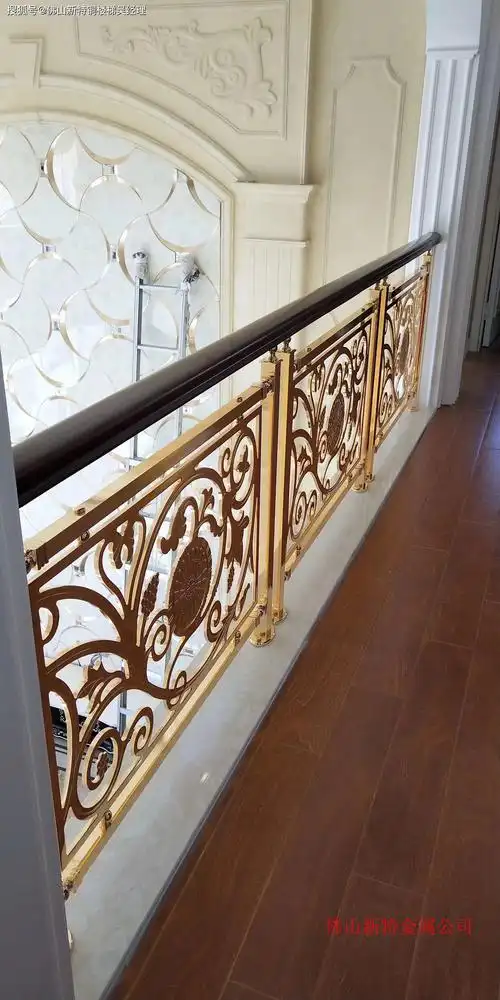 随心设计的铝艺镂空楼梯栏杆 效果出乎意料_手机搜狐网