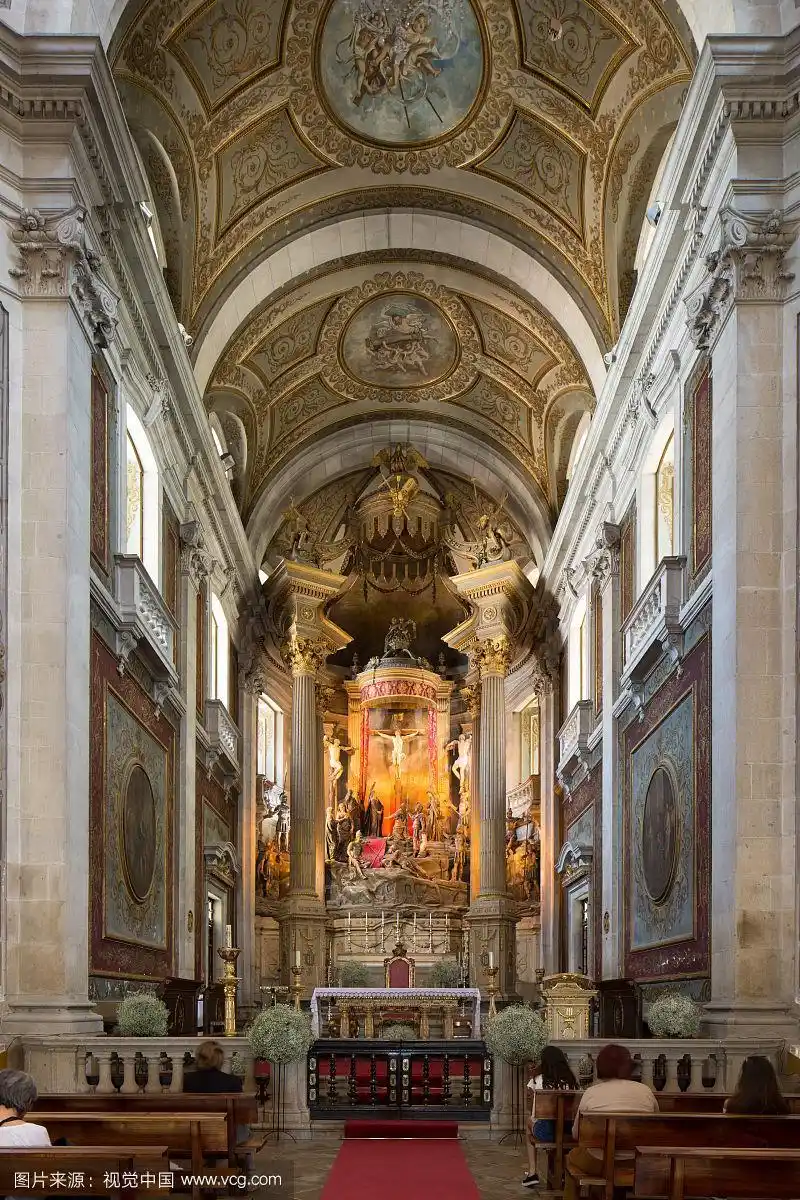 欧洲教堂内景