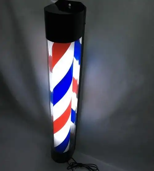 理发店门口挂一盏转灯有什么含义背后隐藏着血的秘密