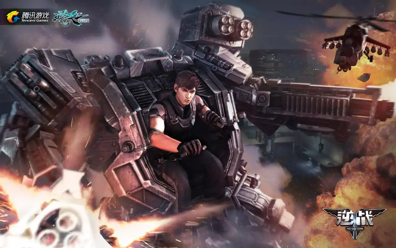 热门枪战射击网游逆战高清动作场面桌面壁纸(二)