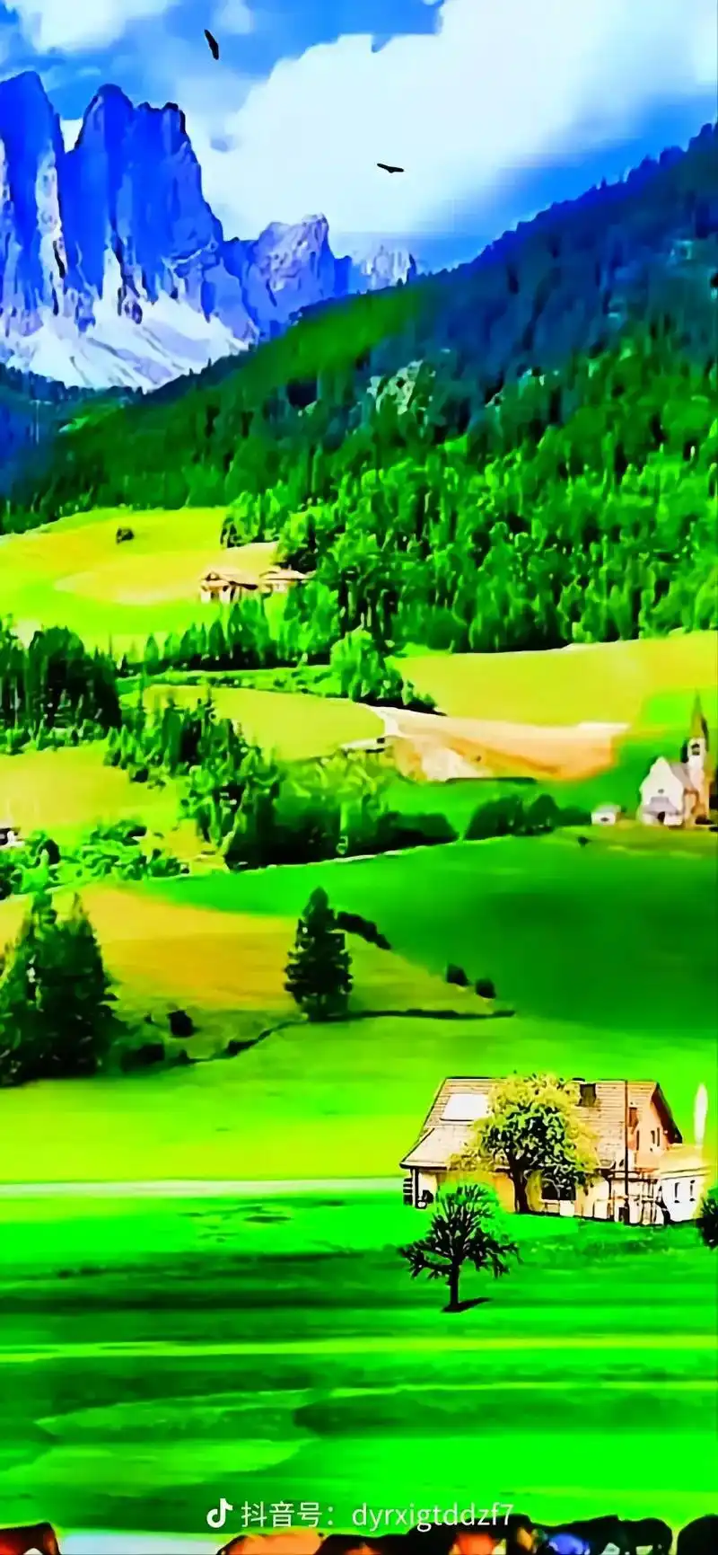 抖音带你看世界,感谢大家支持与鼓励#大深处自然美山清水秀好风光