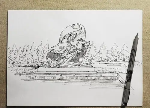 公园主题雕塑设计|空间|景观设计|yisheng688 - 原创作品 - 站酷