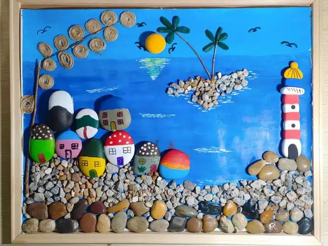 综合材料装饰画,用时十个小时00