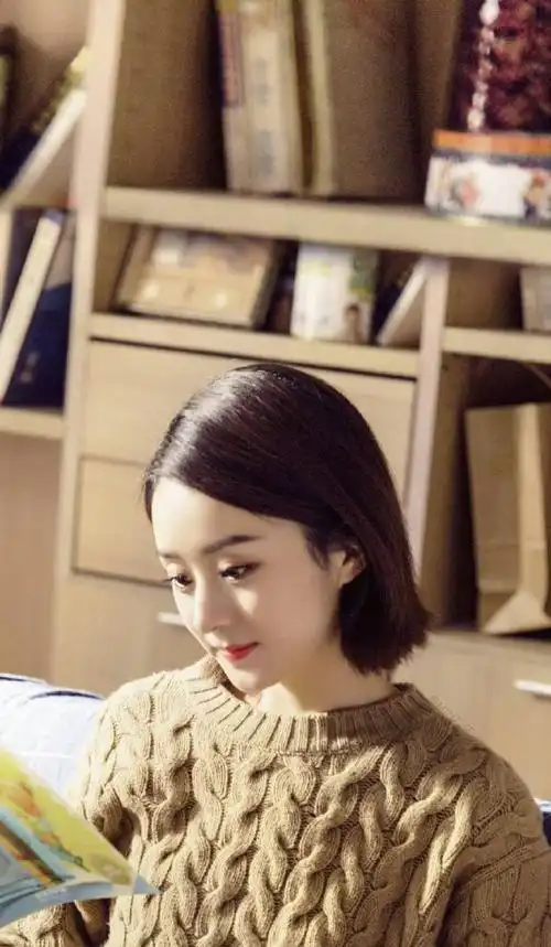 赵丽颖剪短发了#好久不见的短发颖宝真的好久不见赵丽颖短发造型了