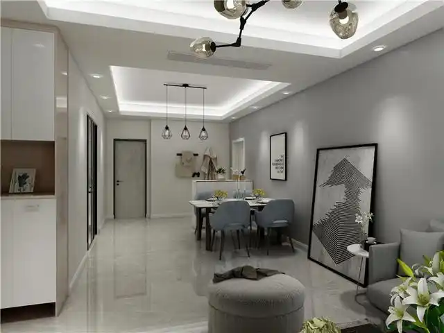 面积105平米的房子好不好?简约风格装修案例!-华润悦府东装修