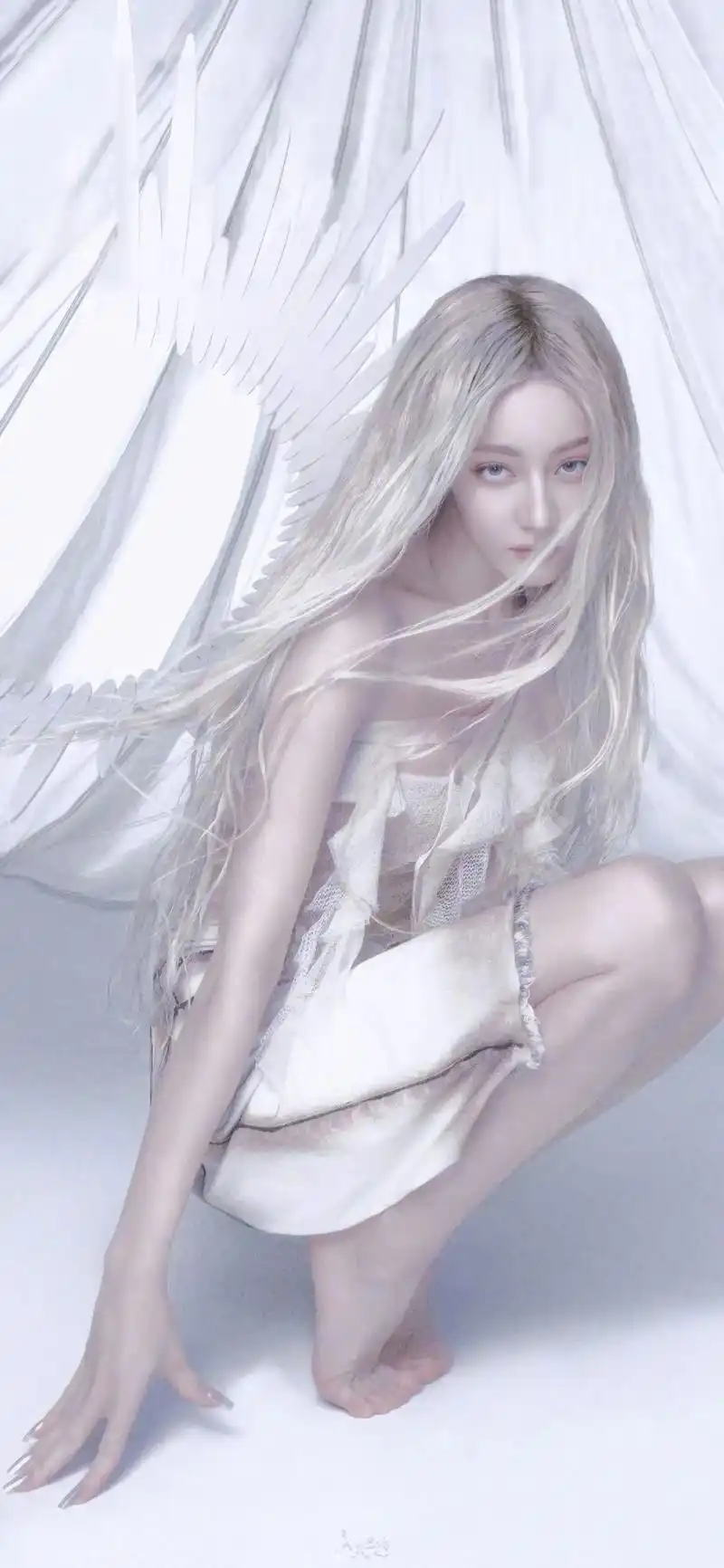 银发女王 #迪丽热巴 #热巴新图 #迪 - 抖音