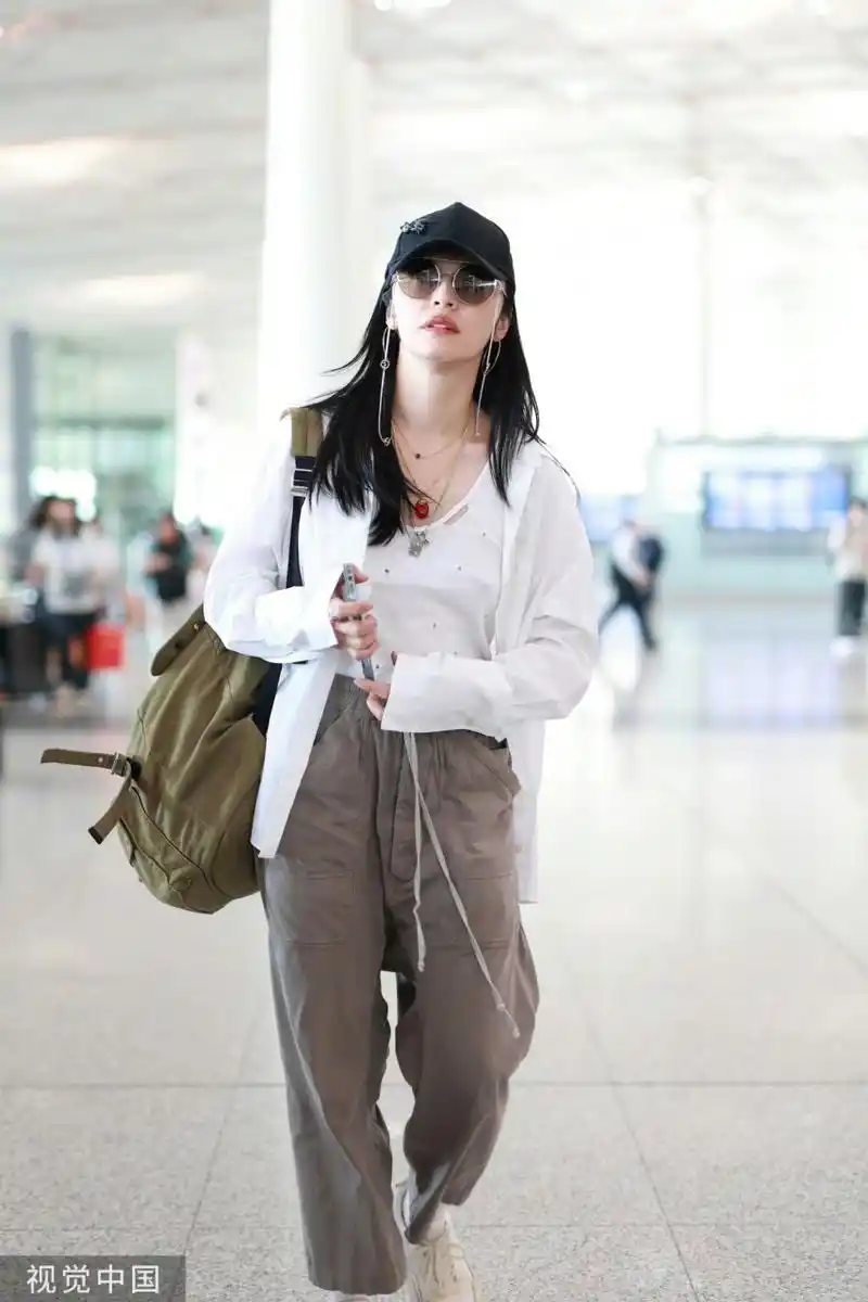 女明星机场街拍之姚晨|李沁|宋妍霏