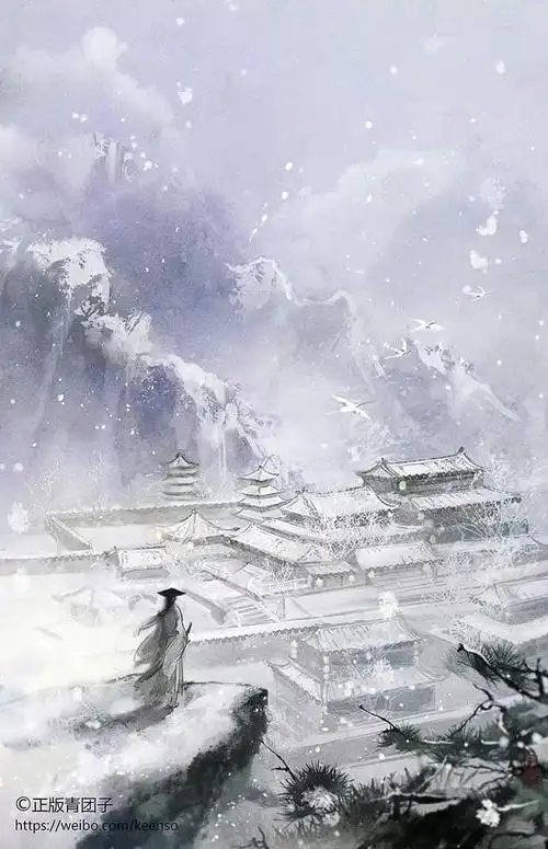 古风中国风插画壁纸,这意境太美了