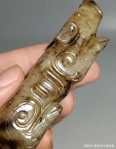 西周真品古玉与西周仿品古玉对比,立见真伪