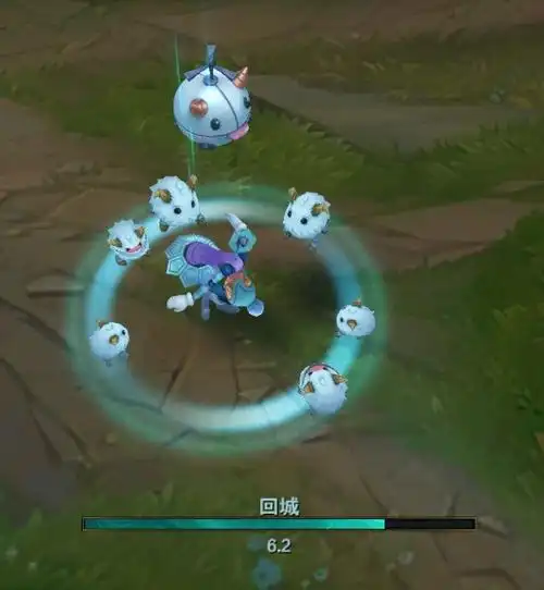 lol最漂亮的一个冰雪节皮肤 回城特效特好看