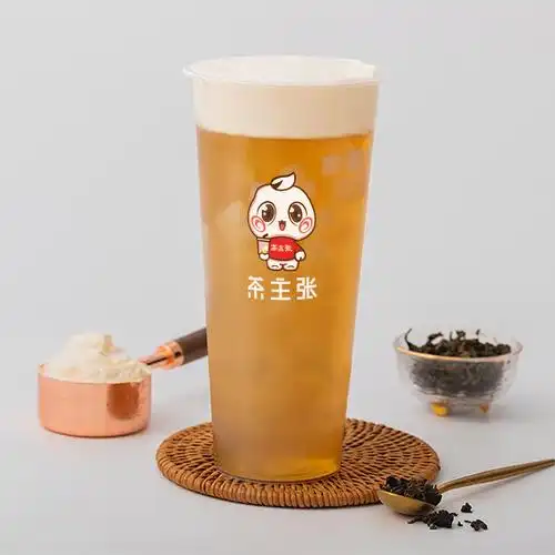 四季春芝士奶盖