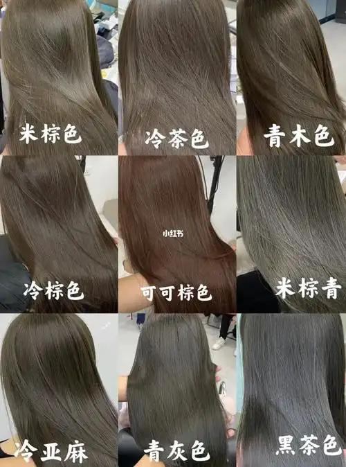 显白发色冷色系发色秋冬发色