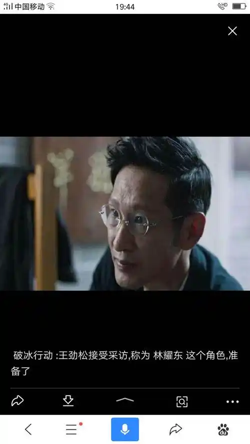 《破冰行动》林耀东(王劲松)剧照,魅力四射.